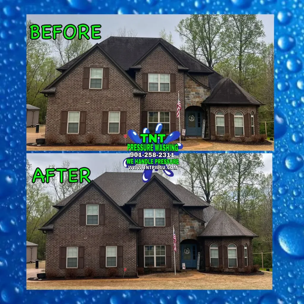 The Gold Standard for House Washing Collierville TN