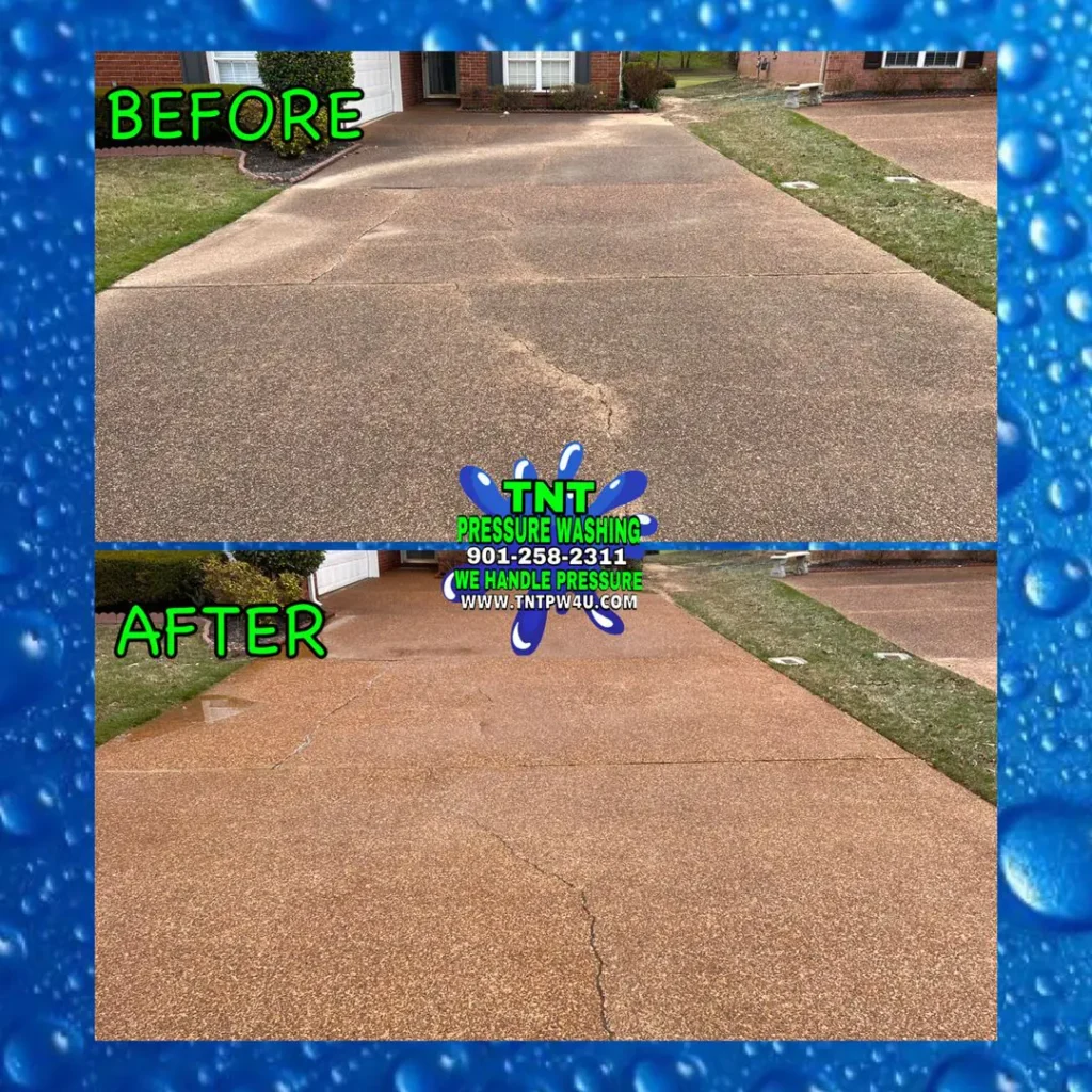 High-Performance Concrete Cleaning near me, Hernando MS and Lewisburg MS