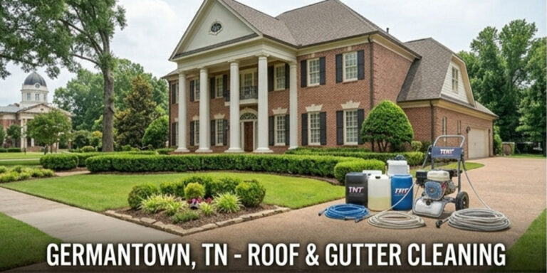 Pressure Washing Germantown TN | House, Roof & Driveway Cleaning Experts